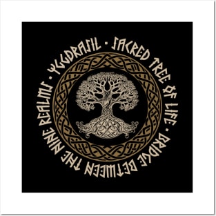 Tree of Life - Yggdrasil - Valhalla Vikings Posters and Art